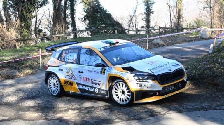 LUCCA – Nel Rally Il Ciocchietto trionfo per Fabio Andolfi e Marco Menchini